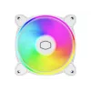 Cooler Master MasterFan MF120 Halo2 White Edition MFL-B2DW-21NP2-R2 120 mm ARGB-koteloviuhka, 27 dB, 51,88 CFM, valkoinen