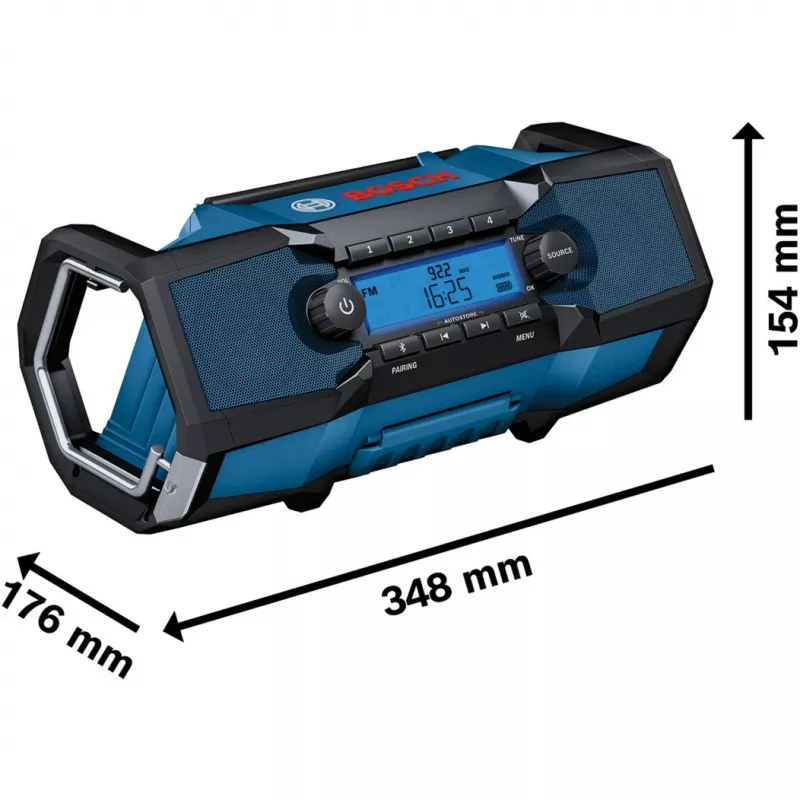 Bosch GPB 18V-2 C Professional kannettava digitaalinen musta, sininen, hopea