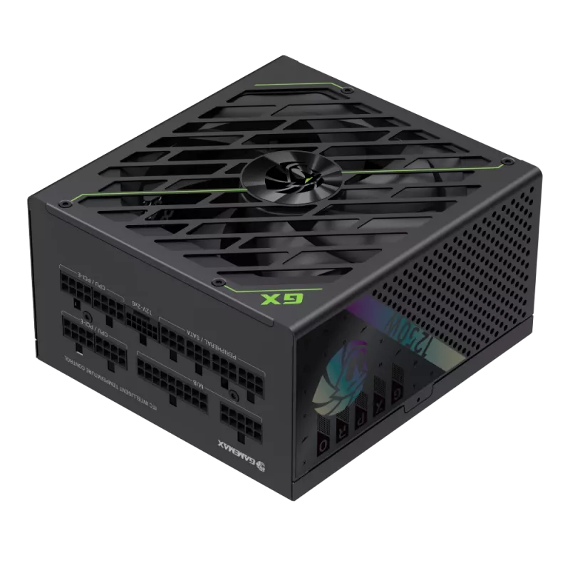 Gamemax-virtalähde, 80 PLUS, Gold | GX PRO 1250G | 1250 W | täysmodulaarinen