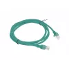 PATCHCORD Cat.6 UTP 1.5M vihreä FLUKE PASSED LANBERG 10er-Pack