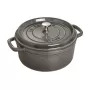 Staub Cocotte 3,8 L pyöreä valurautainen uunivuoka