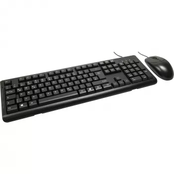 Inter-Tech AC KB-102DE pöytäkone USB musta 1000dpi 105 näppäintä johdollinen (88884138)