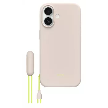 Apple Beats iPhone 17 Kickstand -kuori MagSafe-yhteensopiva ja kameran ohjaus, Limestone, MGTL4LL/A