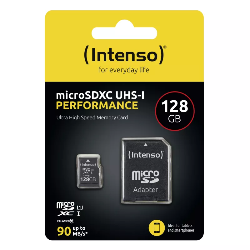 Muistikortti Intenso 128 GB MicroSD UHS-I Class 10 3424491