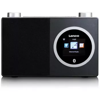 Lenco DIR-70 - verkkoaudiosoitin - 3 wattia (yhteensä) - musta (DIR-70BK)