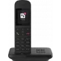 Telekom Sinus A12 - analoginen/DECT-puhelin - käsipuhelin - kaiutintoiminto - 100 merkintää - musta (40823660)
