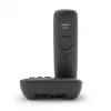 Gigaset E290A Analoginen/DECT-puhelin numeronäytöllä Musta
