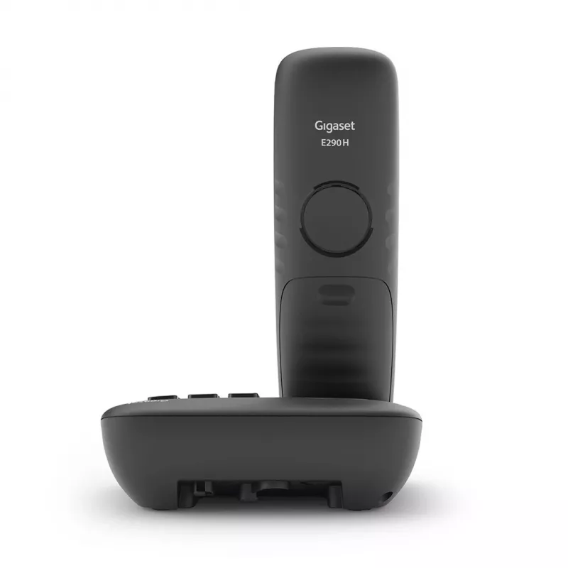 Gigaset E290A Analoginen/DECT-puhelin numeronäytöllä Musta