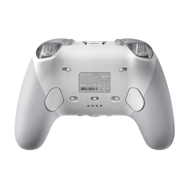 GameSir-peliohjain G7 PRO Mech White – langallinen/langaton tuki, ergonominen asettelu