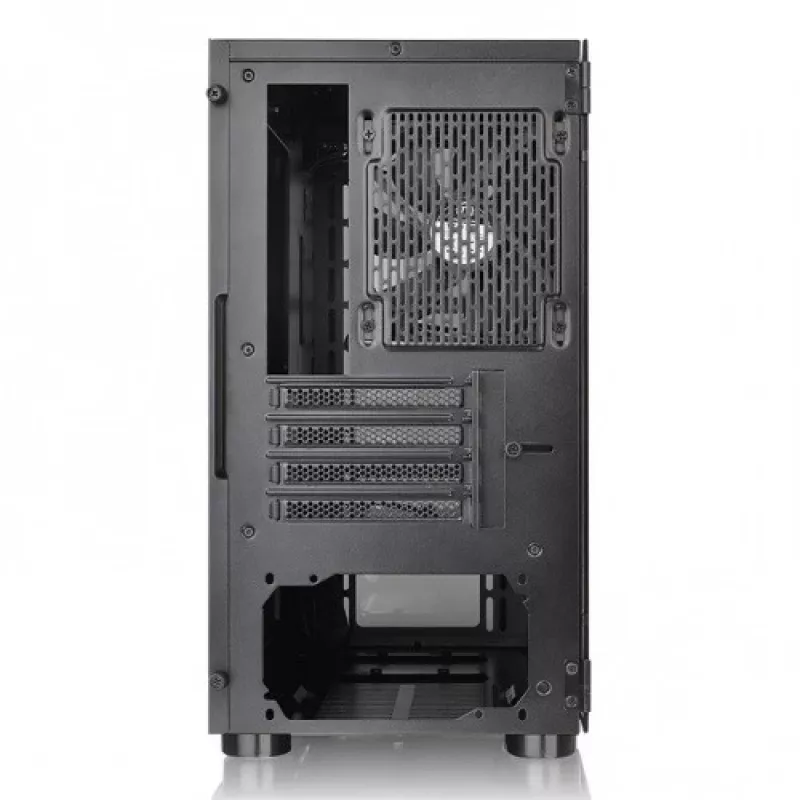 PC-kotelo Thermaltake V150 TG Micro Tower musta