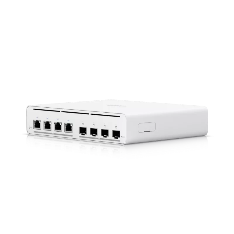 UniFi UISP Switch Plus - kytkin - hallittava - 4 x 2.5GBase-T + 4 x 10Gb Ethernet S