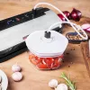 Gastroback Design Basic -tyhjiöpakastin 800 mbar musta ruostumaton teräs