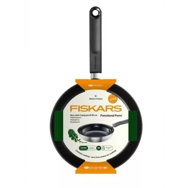 Fiskars 1072249 Gourmet-paistinpannu, pyöreä