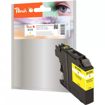 Peach PI500-84 mustepatruuna 1 kpl vakiokantama keltainen