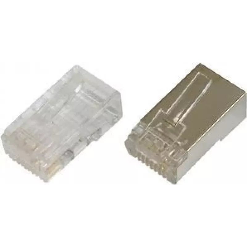 Digitus DN-219603 CAT 6 modulaariliitin pyöreälle kaapelille, suojattu, RJ-45 (8P8C), 100 kpl