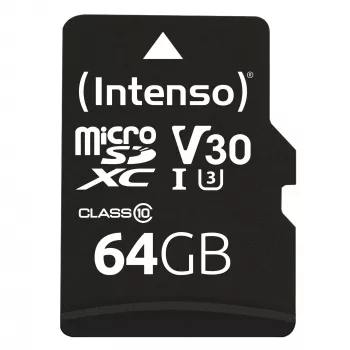 Muistikortti Intenso 64 GB MicroSDXC UHS-I Class 10 3433490