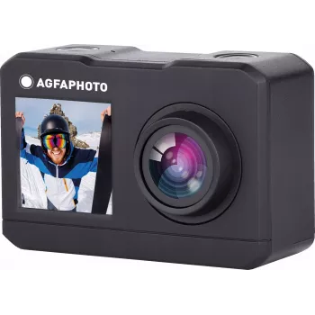 AgfaPhoto Action Cam toimintakamera 16 MP 2K Ultra HD CMOS Wi-Fi 58 g (AC7000BK)