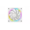 DeepCool FL12R WH 3-in-1 Reverse 120 mm kotelotuulettimet, 3 kpl, 500-2150 r/min, 93,45 m³/h, nestedynaaminen laakeri, 4-nastainen PWM, 33,9 dB, valkoiset