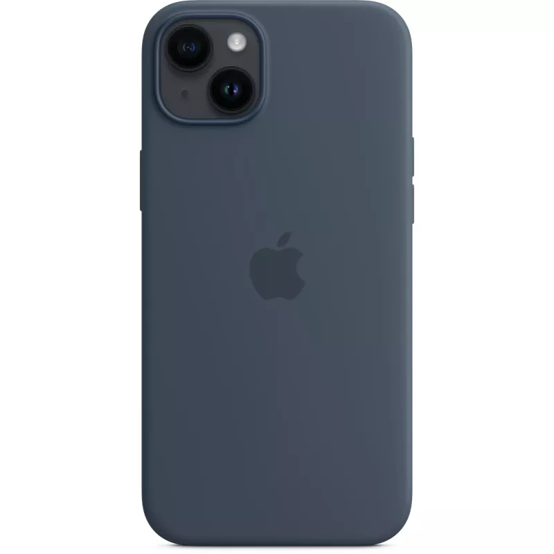 Silikonisuojakotelo Apple iPhone 14 Plus MagSafe Storm Blue