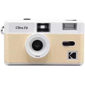 Kodak Ultra F9 35 mm pikakamera vaaleanbeige — Kodak Ultra F9 35 mm pikakamera, vaaleanbeige