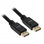 DisplayPort-kaapeli Sharkoon 1.3, 4K, 1 m, musta
