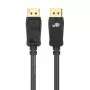 Kaapeli DisplayPort 1,8 m M/M v 1.4, musta