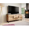 Cama sideboard LOTTA 150 2D3S wotan oak + mat musta