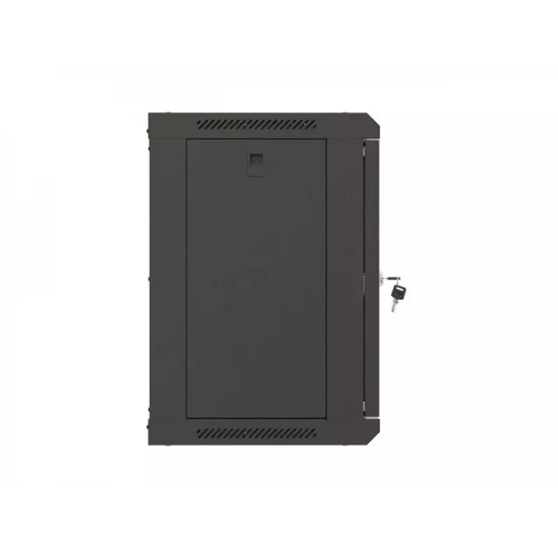 Seinäkiinnitteinen räkki LANBERG WF03-5309-10B, 9U, 500×350×540 mm, maks. kuorma 60 kg, musta