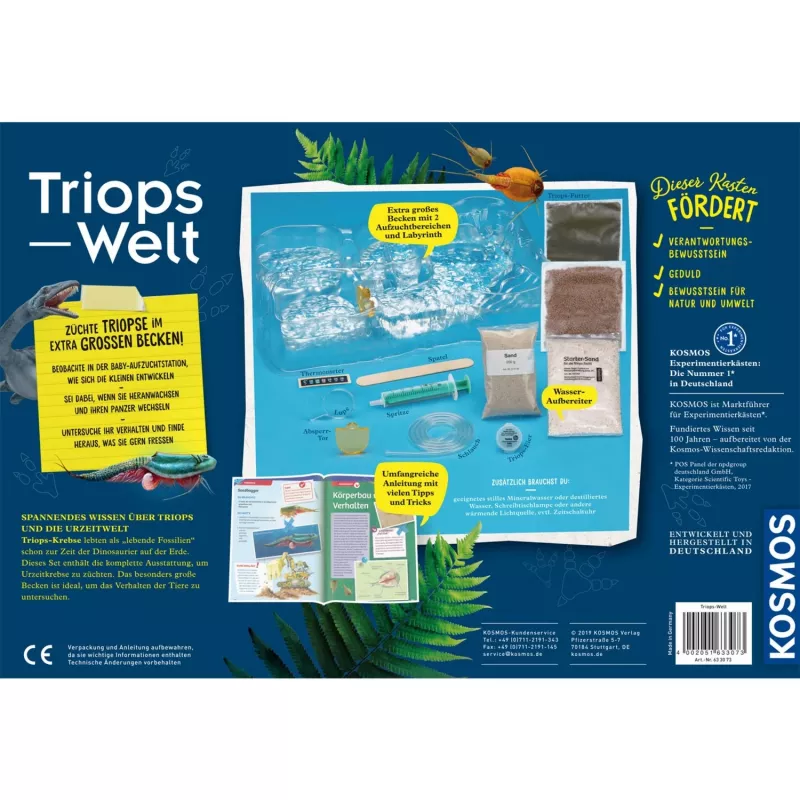 Kosmos 633073 Triops World kokeilupakkaus