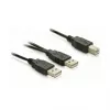DELOCK kaapeli USB 2.0 B -> USB-A Power + Power/Data