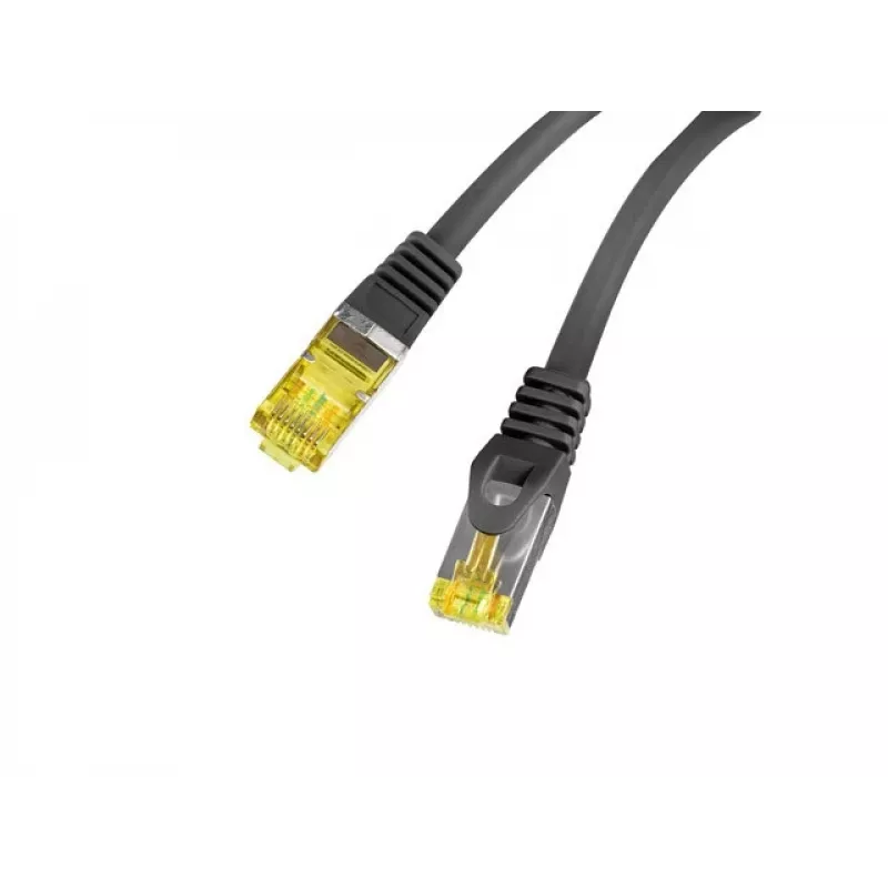 Verkkokaapeli Lanberg PCF6A-10CU-0025-BK RJ45 Cat6a 0,25 m musta