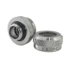 XSPC liitin G1/4 14mm hardtube, kromi - 8 kpl