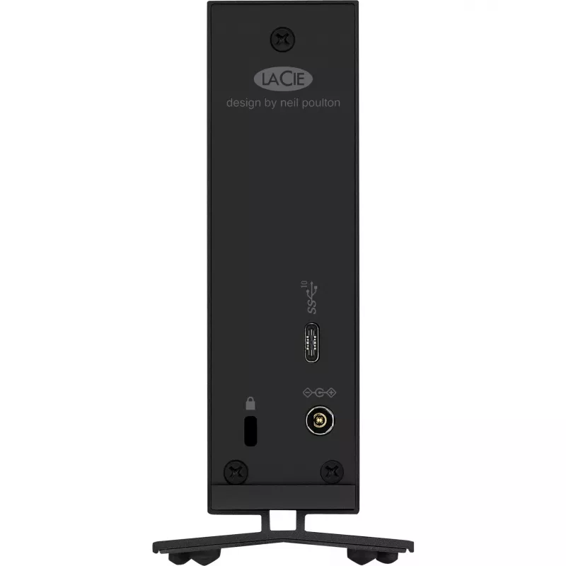 LaCie d2 Professional ulkoinen kiintolevy 10 TB 7200 kierr./min USB Type-C 3.2 Gen 1 (3.1 Gen 1) musta