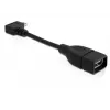 USB-kaapeli DeLOCK 83104 Micro-USB B - USB A 0,11 m musta