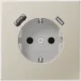 Jung ES1520-15CA SCHUKO-pistorasia USB Type-A/C:llä (ES1520-15CA)