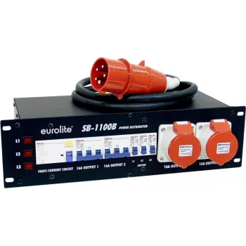 EUROLITE SB-1100B virranjakaja (MPN 30248376) 16A 230V