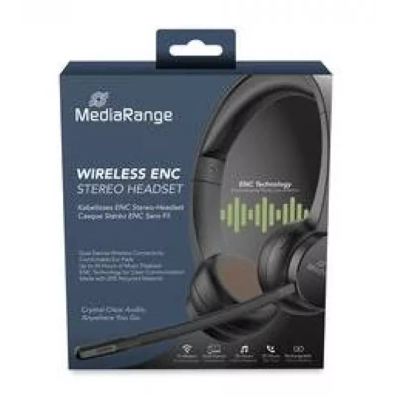 Kuulokemikrofoni langaton Enc STEREO/MROS307 Mediarange