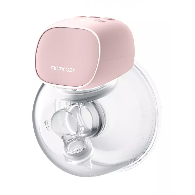 Momcozy S9 Pro -kaksinkertainen sähköinen rintapumppu pinkki, 180 ml