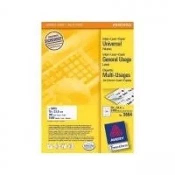 Itseliimautuvat tarrat Avery Universal 70x33,8 mm 2400 kpl