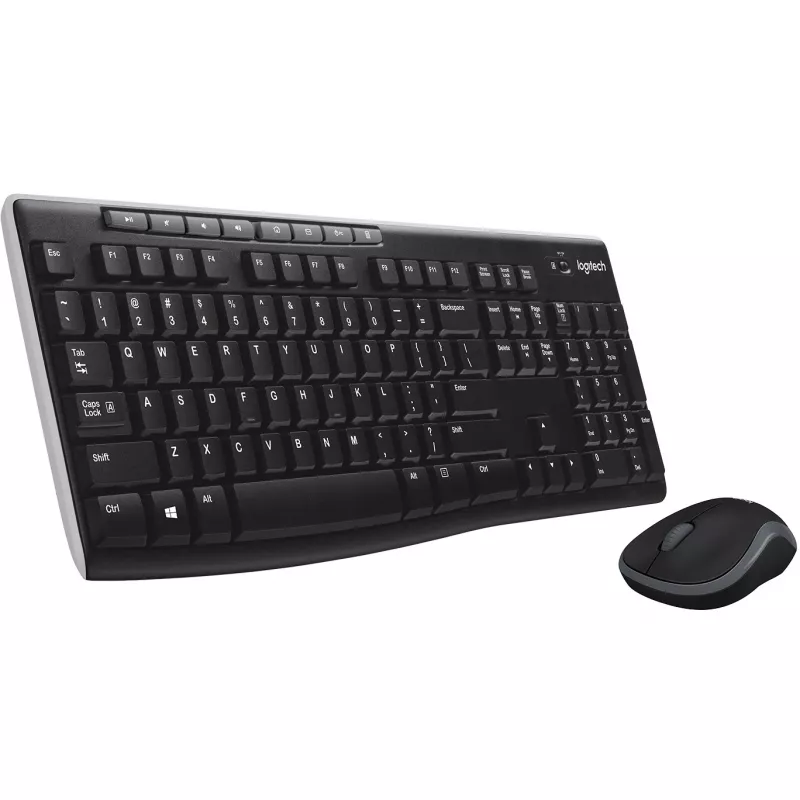 Logitech MK270 Wireless Combo koulutukseen suojaavalla näppäimistösuojuksella