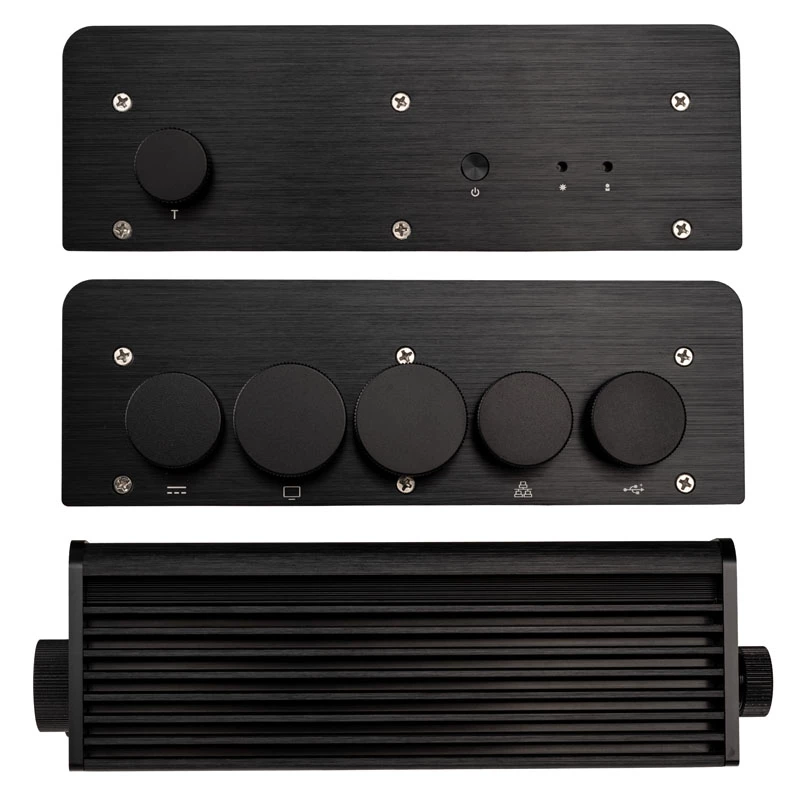 PC-kotelo Akasa Pascal PX Ultra Small Form Factor musta
