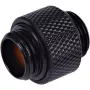 Alphacool HF kaksoisliitin G1/4 AG - G1/4 AG 10 mm - syvänmusta (17215)