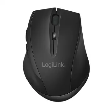 Logilink langaton hiiri BT5.0, ergonominen, musta