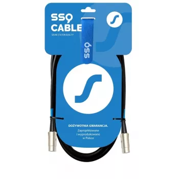 SSQ MIDI2 SS-1418 kaapeli MIDI (5-pin) - MIDI (5-pin) 2 m musta