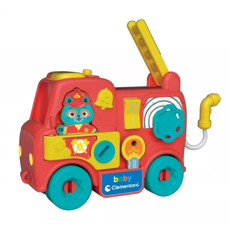 Clementoni EDU Montessori ajoneuvo paloauto