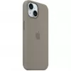 Silikonikotelo MagSafe-yhteensopiva iPhone 15 – clay