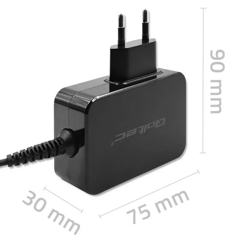 Virtalähde QOLTEC 52384 GaN 30W lähtö 5–20V USB-laturi