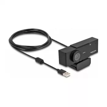 Verkkokamera DeLOCK 96400 8 MP 3840 x 2160 pikseliä USB 2.0 musta