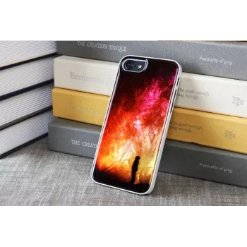 iKins suojakotelo Apple iPhone 8/7 — Starry Night valkoinen