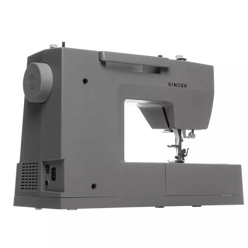 SINGER ompelukone HD6605 – sähköinen, 1-vaiheinen napinläpi, vapaavarsi, harmaa, 6 kg